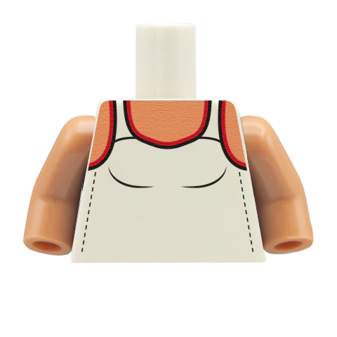 Women's Running Vest - Custom Design Minifigure Torso - Image 6