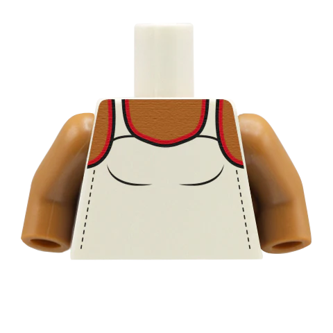 Women's Running Vest - Custom Design Minifigure Torso - Image 7