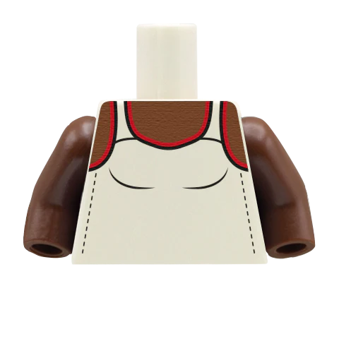Women's Running Vest - Custom Design Minifigure Torso - Image 8