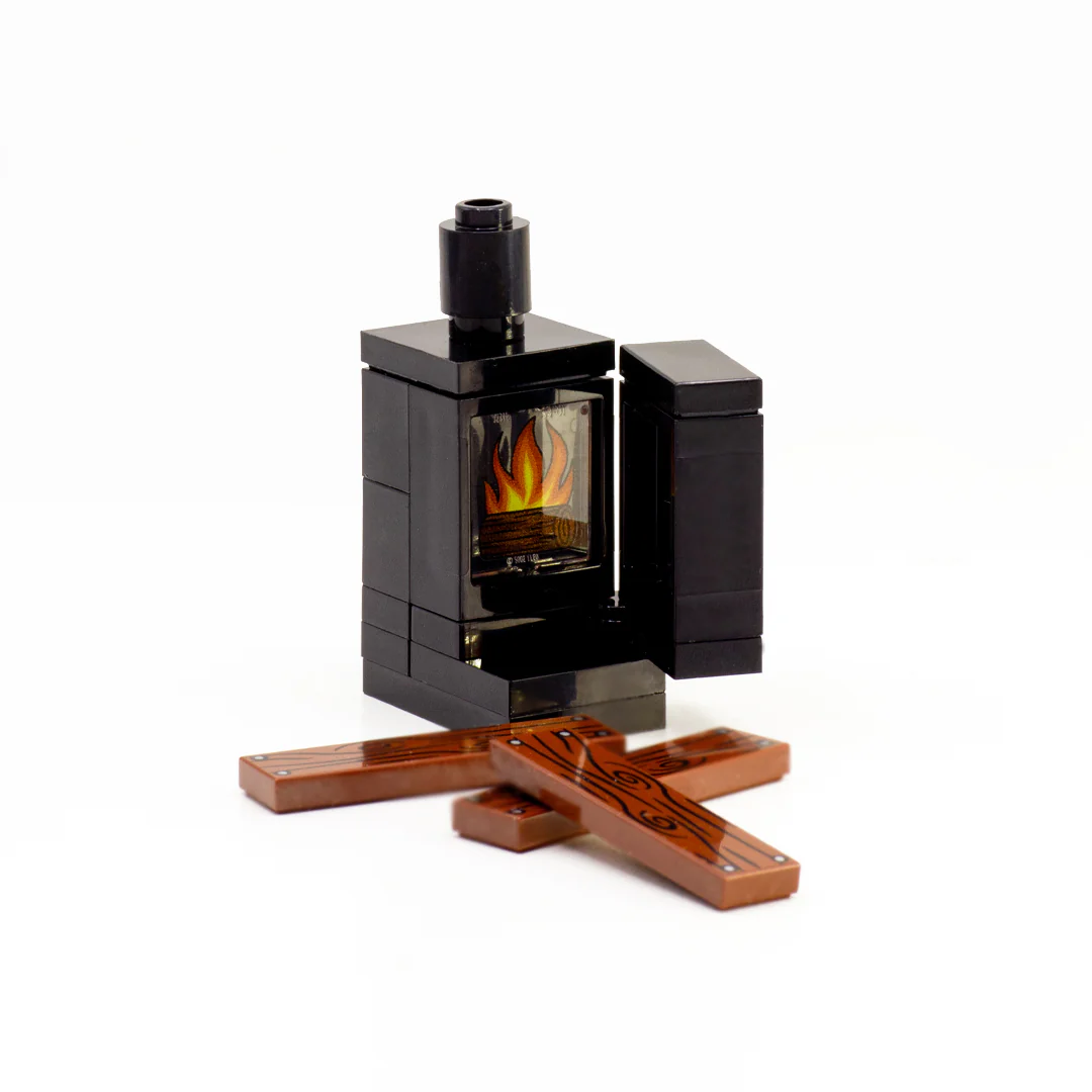 Wood Burning Stove - Custom Design Microbuild - Image 4